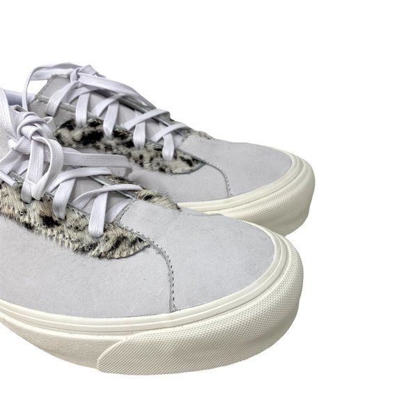 💖MEGA SALE💖VANS Bold Ni Pony Low Top White Women Suede  Casual  VN0A3WLP42N - Picture 7 of 10